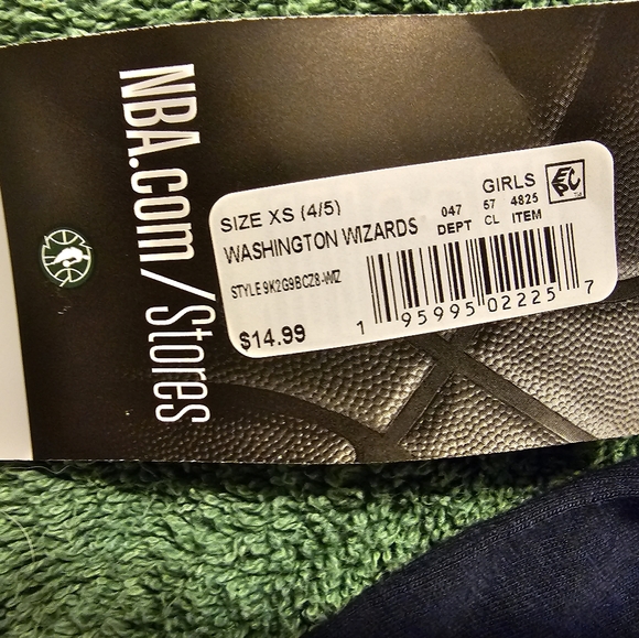 Washington Wizards kids t-shirt. Size:XS (4/5) - Picture 4 of 6